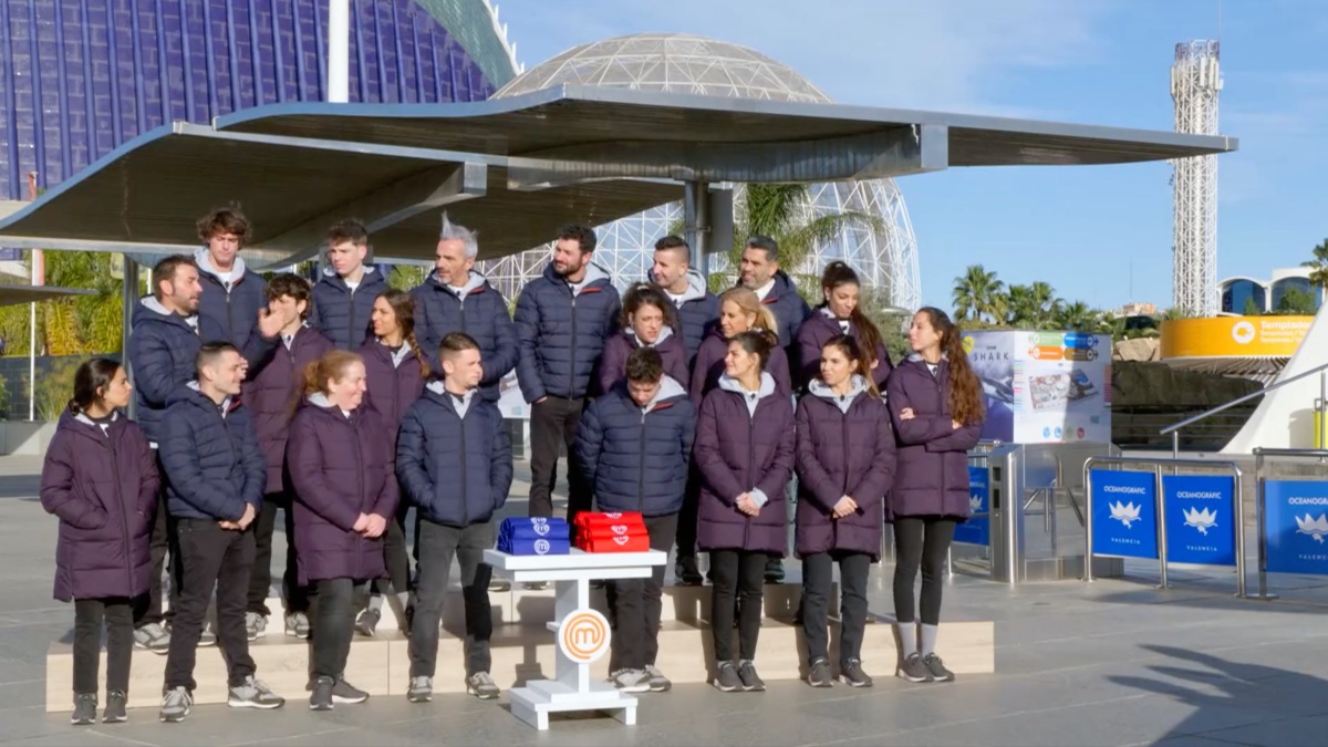 Concursantes de Masterchef en el Oceanografic de Valencia - Foto: TVE / Masterchef