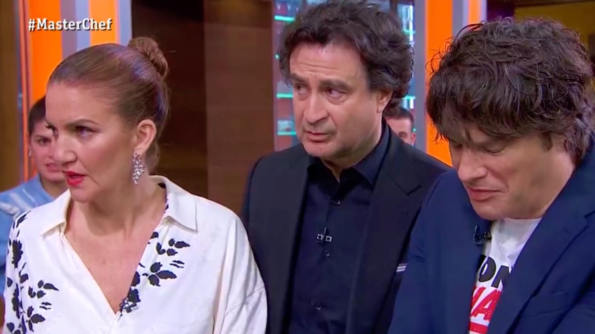 Samantha Vallejo, Pepe Rodríguez y Jordi Cruz, jurado de Masterchef // Imágen: TVE - Masterchef