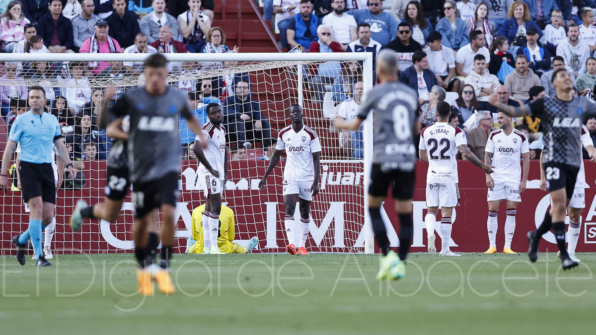 Posiciones de albacete balompié contra alavés