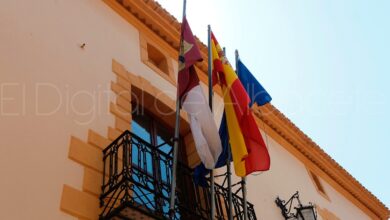 Fachada del Ayuntamiento de Caudete (Albacete)