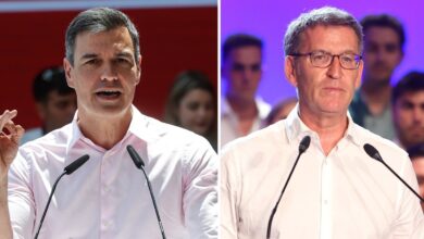 Sánchez y Feijóo / Europa Press