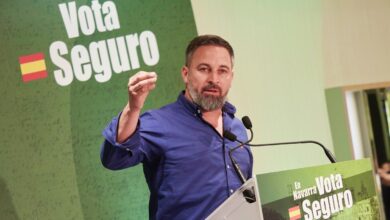 Santiago Abascal estará en Albacete / Foto: Eduardo Sanz - Europa Press