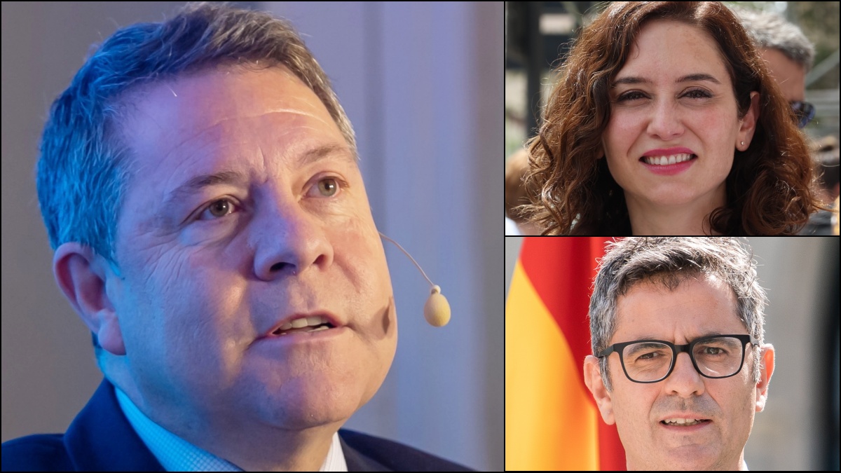 Page, Ayuso y Bolaños / Fotos: Europa Press (Esteban, Infantes y Radamés)