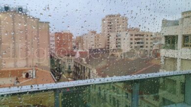 Lluvia en Albacete