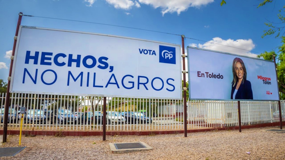 Campaña del PP en Toledo / Foto: Ángeles Visdómine - EFE