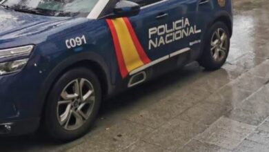 Policía Nacional en Albacete - Foto de archivo