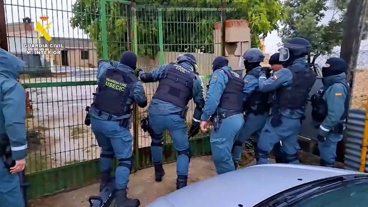 Operación de la Guardia Civil en Albacete