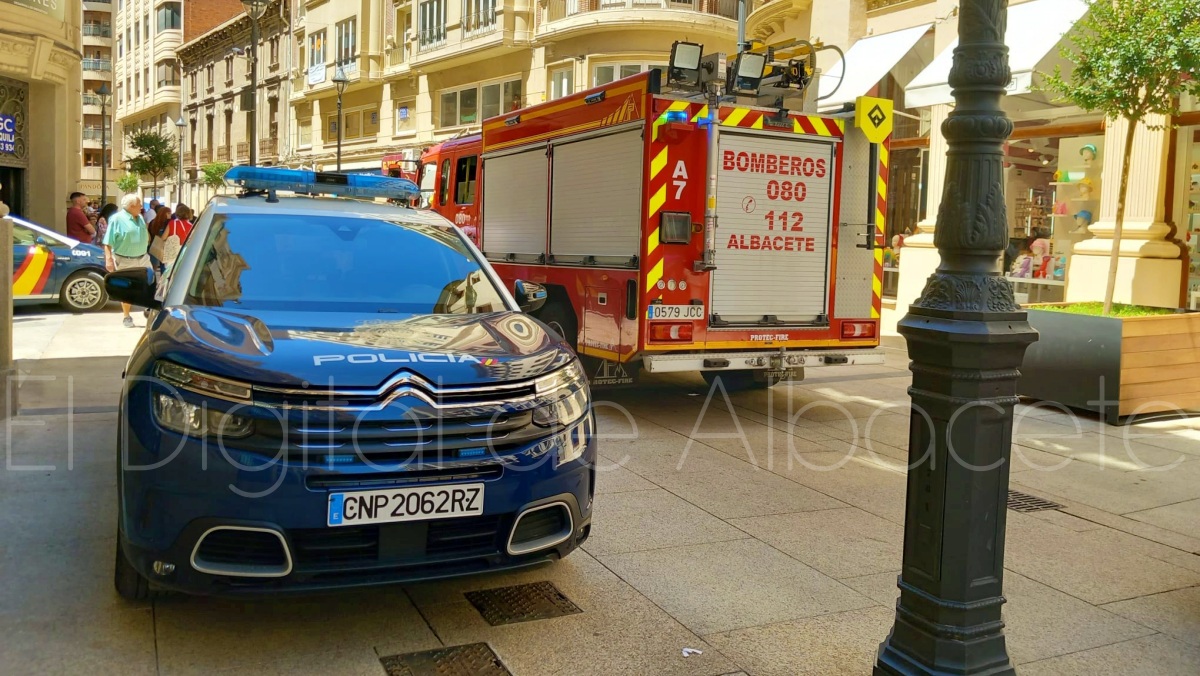 Posible fuga de gas en el centro de Albacete