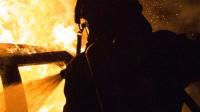 Furgoneta en llamas - Foto de archivo - Pixabay - Albacete