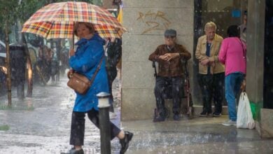 Lluvias, foto de archivo - Imagen: Diego Radamés / Europa Press - Albacete