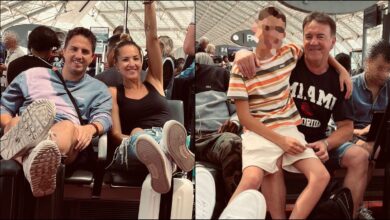 Ya están en Albacete tras quedar atrapados en Miami y vivir una odisea / Fotos cedidas por Lorena Córdoba
