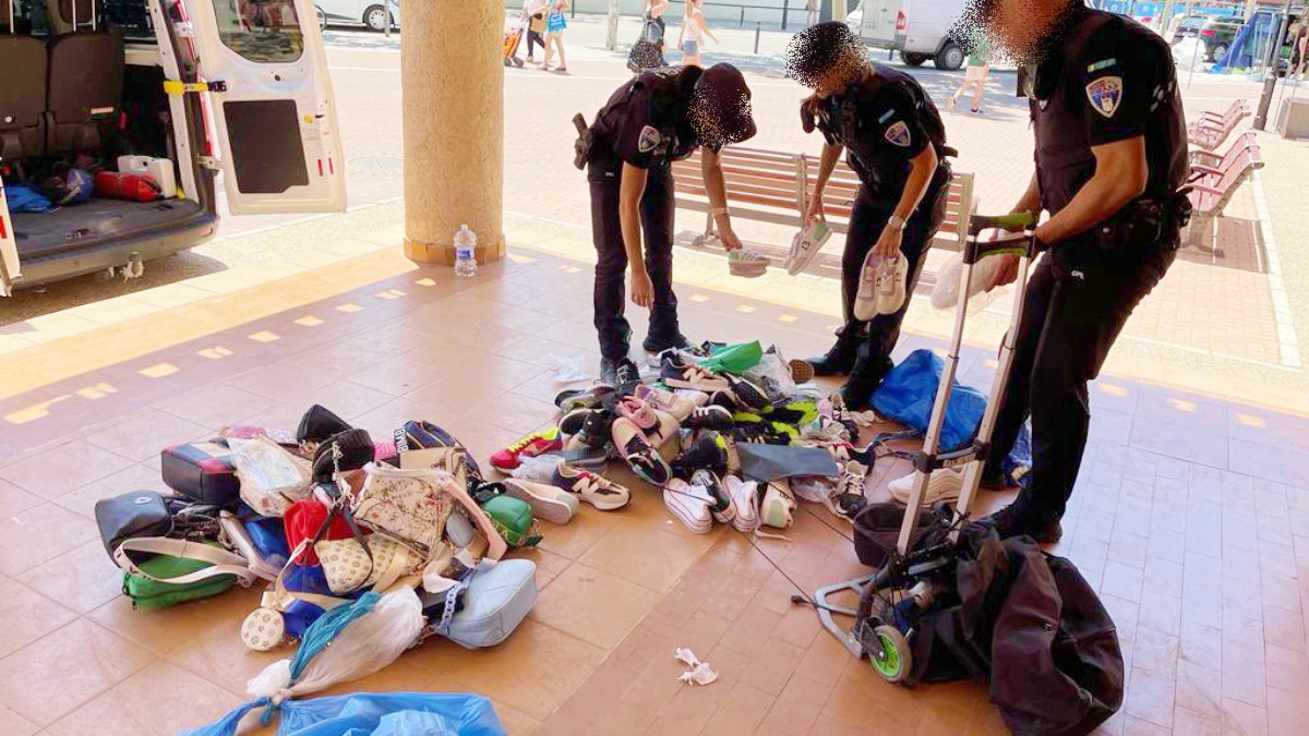Intervención de la Policía Local de Albacete en 'Los Invasores'