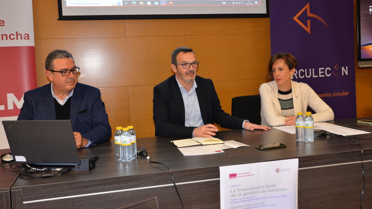 La uclm debate en torno a la implantación de la futura tasa tributaria local para financiar la gestión de los residuos domésticos