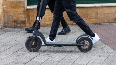 Un patinete eléctrico