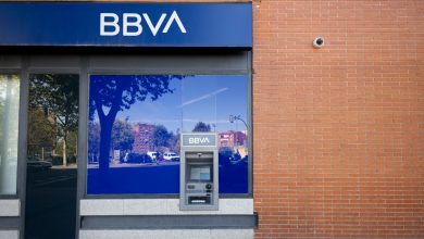 Una sucursal del BBVA