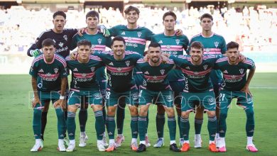 Once inicial del Albacete Balompié en Granada
