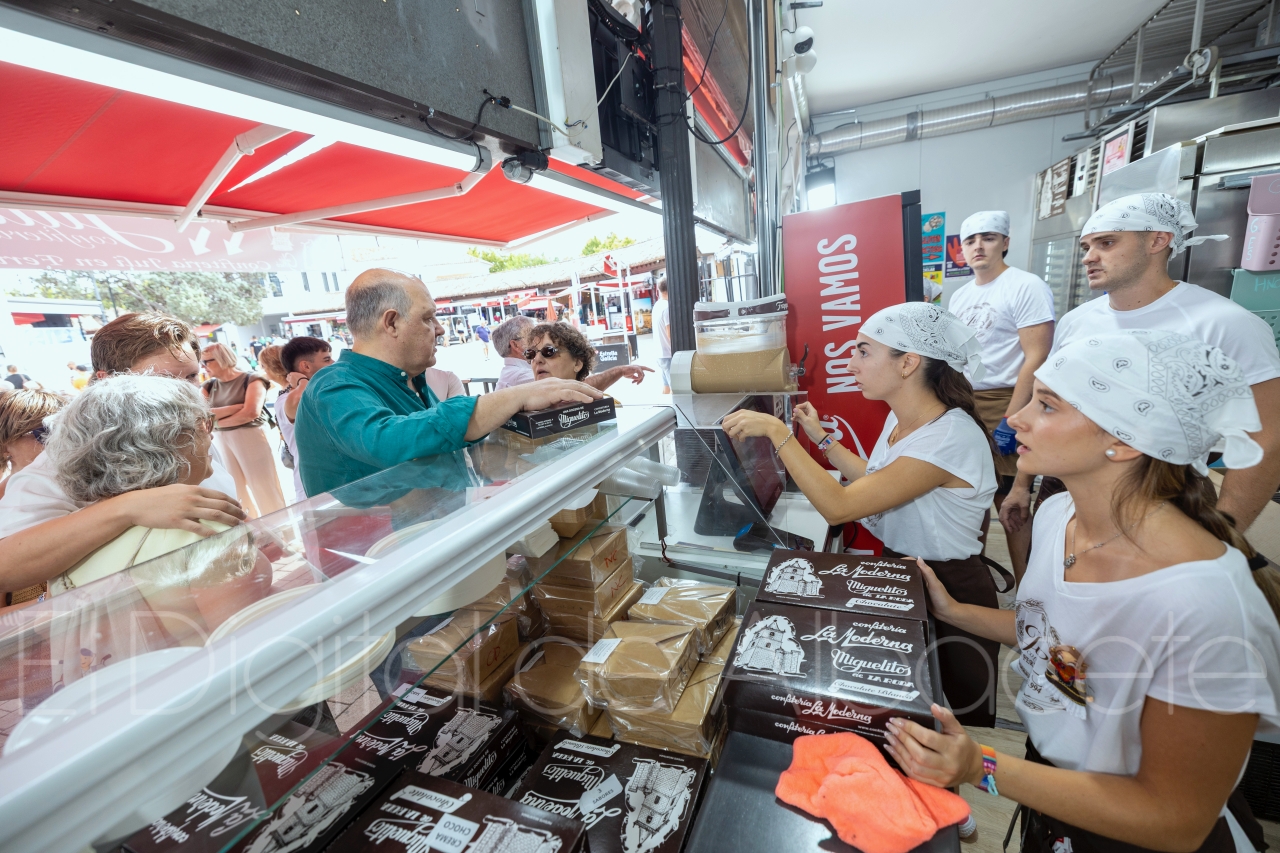 Miguelitos en la Feria de Albacete