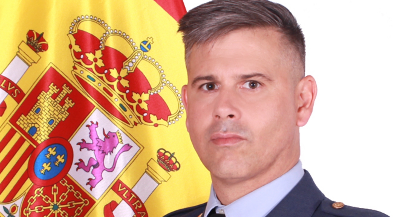 El sargento primero Mario García Cuchillo