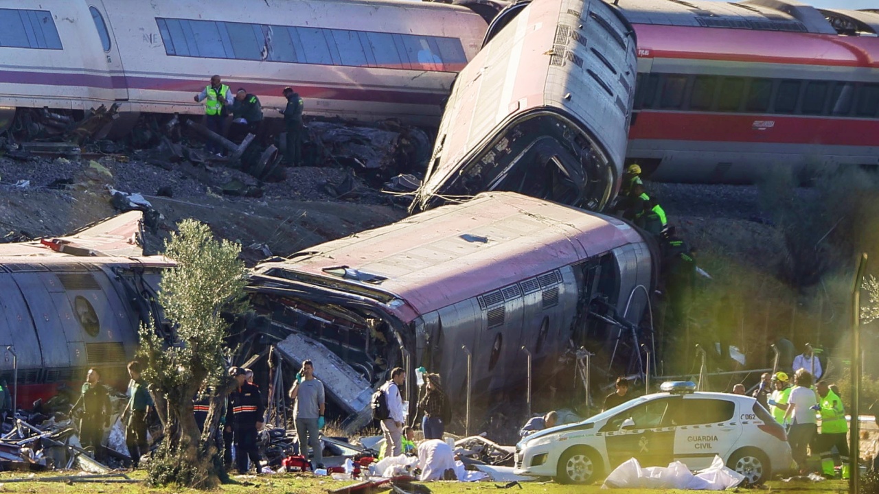 Accidente ferroviario en Urda (Toledo) / Foto: EFE - Ismael Herrero