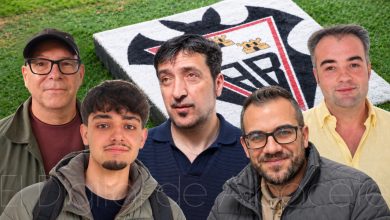 Vicente Albuger, Luis Martínez, Juanma Sevilla, Alfonso López y Carlos Gómez / Foto: El Digital de Albacete